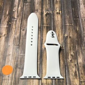 5for $10 Large Pure White 42mm/44mm/45mm Adjustable Apple Watch Watchbands NWT